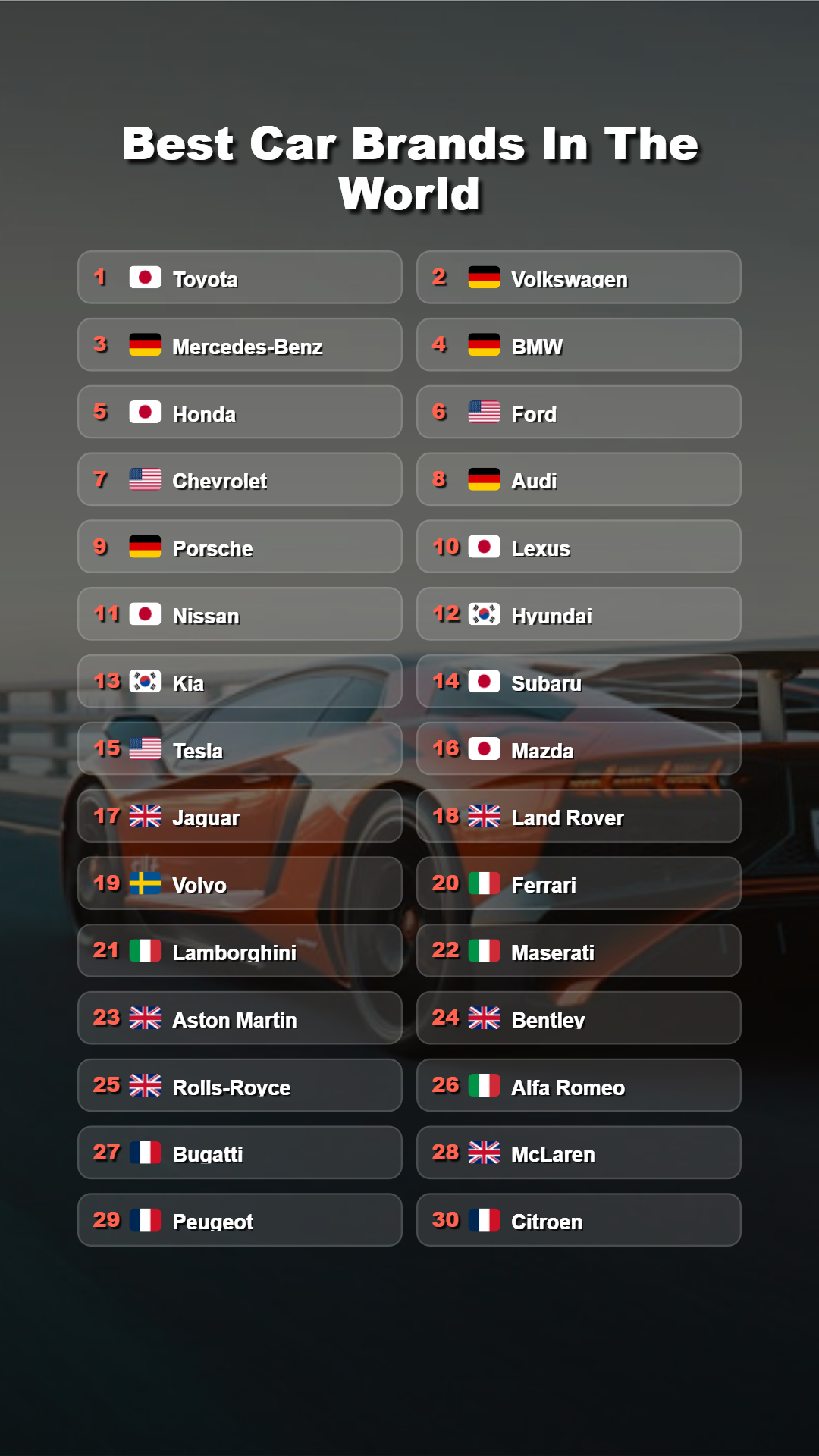 FlagList 2 template
